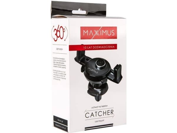 MAXXIMUS CATCHER CAR HANDLE musta, säleikköön, itsesulkeutuva