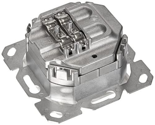 Telegärtner J00020A0500 verkkopistorasia uppoasennettava sisäke keskilevyllä CAT 6a 2 porttia valkoinen, 5 V