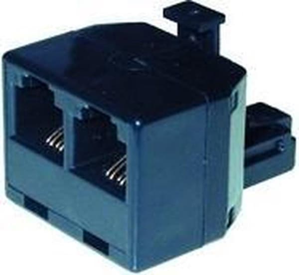 Alcasa TA2C-A6 välike kaapeleille RJ12 2xRJ12 Sininen