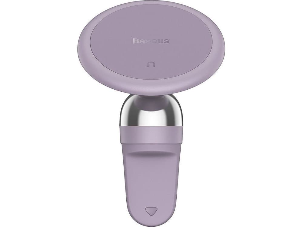 Baseus C01 Magnetic Car Mount for Smartphone on Purple Ventilation Grille (SUKC000105)