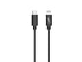 Miniatyrbilde 1 av 4: 2GO 797162, 1 m, Lightning, USB C, Hankjønn, Hankjønn, Sort