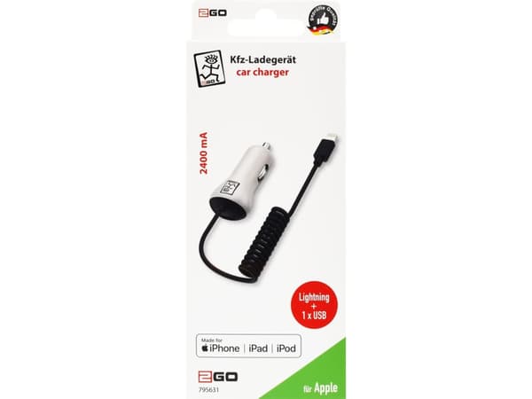 2GO 795631, Automatisk, Cigartenner/lighter, 5 V, Hvit