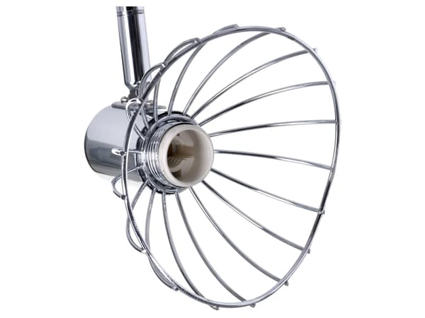 Activejet AJE-GIZEL 1P, Overflatebehandlet, 1 ampuller, E14, IP20, Sølv