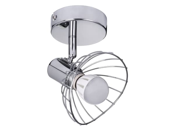 Activejet AJE-GIZEL 1P, Overflatebehandlet, 1 ampuller, E14, IP20, Sølv Sølv