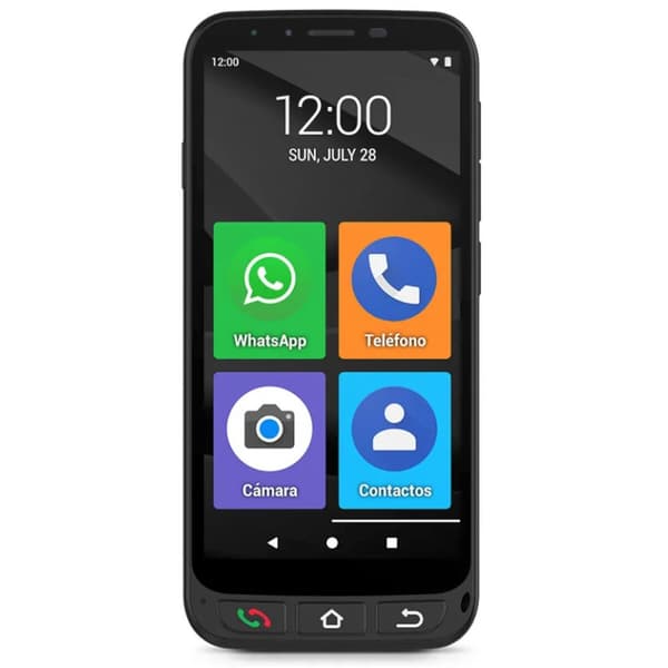 Mobiltelefon til ældre mennesker SPC Zeus 4G 5,5" HD+ 1 GB RAM 16 GB 16 GB RAM 1 GB RAM MediaTek Helio A22 16 GB