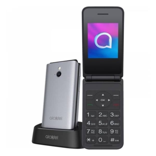 Mobiltelefon Alcatel 3082 2,4" 64 MB RAM 128 MB 128 MB RAM Grå, Sølv