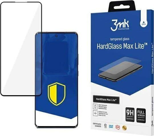 3MK HardGlass Max Lite Motorola Edge 30 Fusion lajiteltu karkaistu lasi
