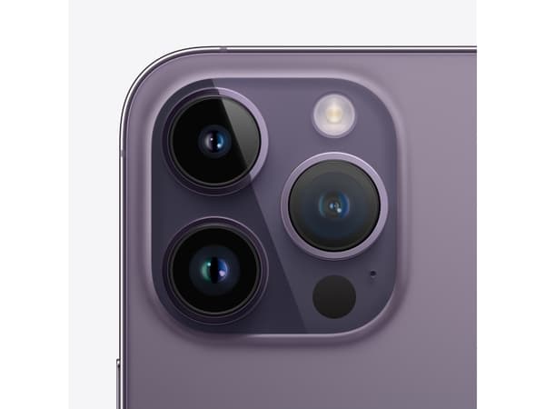 Apple iPhone 14 Pro, 15,5 cm (6.1"), 2556 x 1179 piksler, 128 GB, 48 MP, iOS 16, Lilla