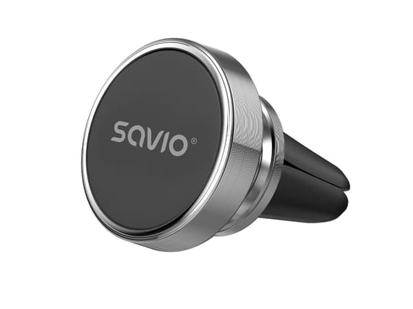 SAVIO CH-03 - Magnetisk fordonshållare för mobiltelefon - silver
