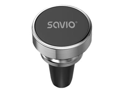 SAVIO CH-03 - Magnetisk fordonshållare för mobiltelefon - silver