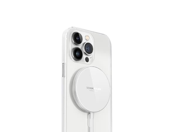 Vonmählen Aura Mini, inomhus, USB, Trådlös laddning, 1,5 m, Vit