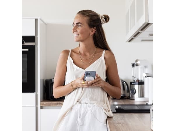 Vonmählen Aura Mini, inomhus, USB, Trådlös laddning, 1,5 m, Vit