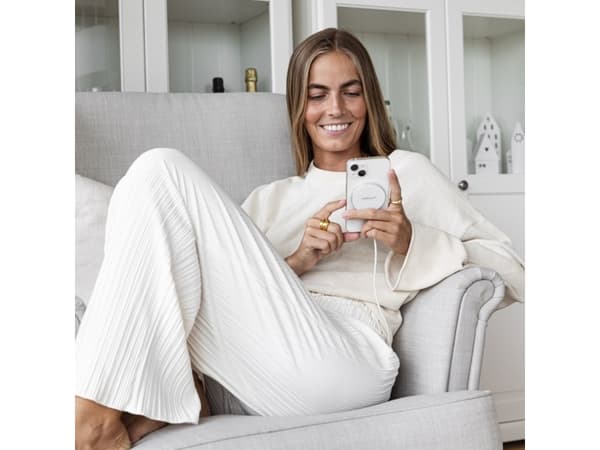 Vonmählen Aura Mini, inomhus, USB, Trådlös laddning, 1,5 m, Vit