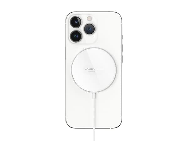 Vonmählen Aura Mini, inomhus, USB, Trådlös laddning, 1,5 m, Vit