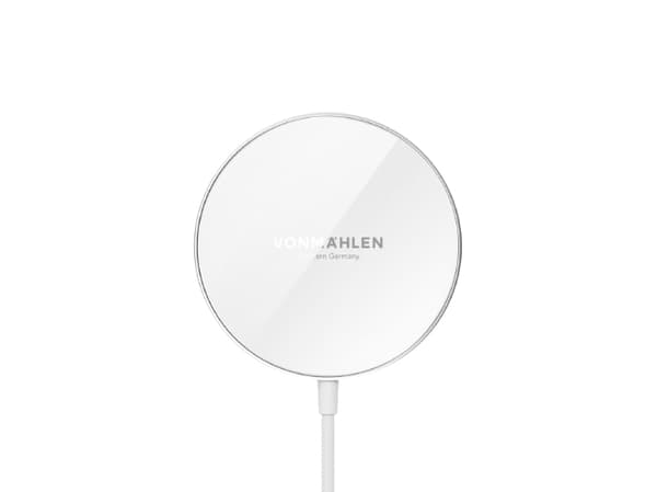 Vonmählen Aura Mini, inomhus, USB, Trådlös laddning, 1,5 m, Vit Vit