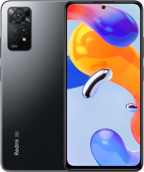 Xiaomi Redmi Note 11 Pro 5G - 6GB RAM - 128GB ROM - Grå
