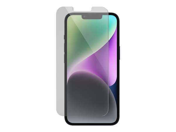 Deltaco SCRN-21IP61X, Apple, iPhone 13/13 Pro/14, Kolahduksenkestävä, Iskunkestävä, Naarmuuntumisenkestävä, Läpinäkyvä, 1 kpl