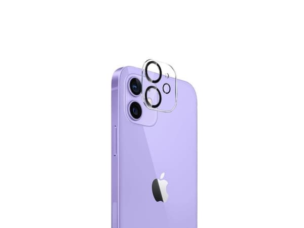 Crong CRG-LSIP12, Apple, iPhone 12, Stötsäker, Krocksäker, Reptålig, Stöttålig, Transparent, 1 styck