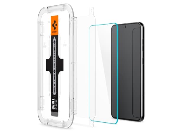 Spigen GLAS.tR EZ Fit - Skärmskydd för mobiltelefon - glas - för Samsung Galaxy S23