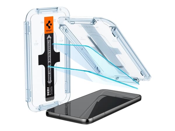 Spigen GLAS.tR EZ Fit - Skärmskydd för mobiltelefon - glas - för Samsung Galaxy S23