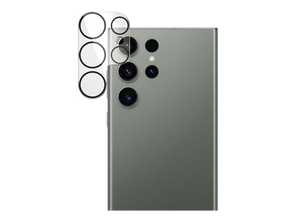 PanzerGlass™ | PicturePerfect - Objektiv skydd för mobiltelefon - ramfarve sort | Samsung Galaxy S23 Ultra