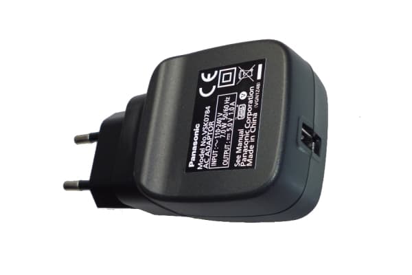 Panasonic VSK0784GA, Innendørs, AC, 5 V, 1 A, Sort