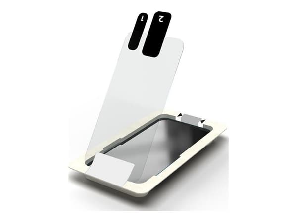 eSTUFF ES560155, Apple, iPhone 14/13 Pro/13, Asennus kuivana, Naarmuuntumisenkestävä, Läpinäkyvä, 1 kpl