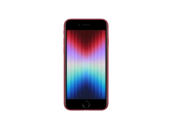 Apple iPhone SE (3rd generation) - (PRODUCT) RED - 5G smartphone - dobbelt-SIM / Internminne 256 GB - LCD-display - 4.7" - 1334 x 750 piksler - rear