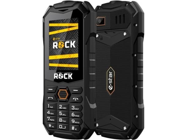 eSTAR ESTARROCK, Bär, Dubbla SIM-kort, 6,1 cm (2.4"), 0,08 MP, 1800 mAh, Svart