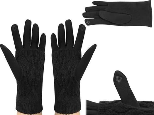 Iso Trade Touch hansker R6413 - sort