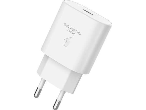 OEM 3,6A 25W WHITE PD TYPE-C bulkladdare