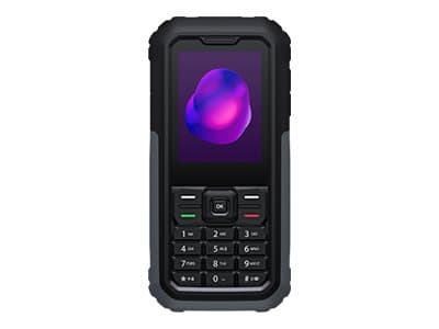 TCL 3189 - 4G funktionstelefon - dual-SIM - RAM 64 MB / Internminne 128 MB - microSD slot - LCD-skärm - rear camera 2 MP - himalaya grå