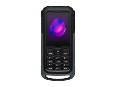 TCL 3189 - 4G funktionstelefon - dual-SIM - RAM 64 MB / Internminne 128 MB - microSD slot - LCD-skärm - rear camera 2 MP - himalaya grå