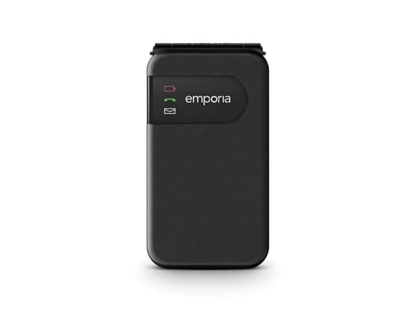 Emporia SIMPLICITYglam, Vend, Single SIM, 7,11 cm (2,8"), Bluetooth, 1300 mAh, Sort