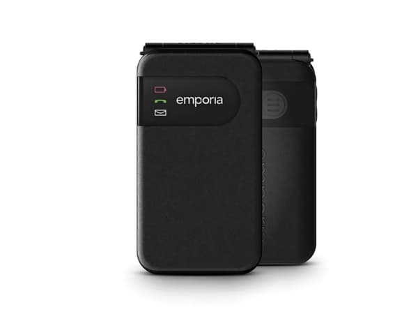 Emporia SIMPLICITYglam, Vend, Single SIM, 7,11 cm (2,8"), Bluetooth, 1300 mAh, Sort