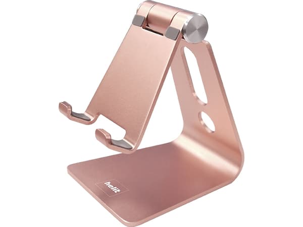 Helit H2380126, Mobiltelefon/smarttelefon, Passiv holder, Innendørs, Rosegull