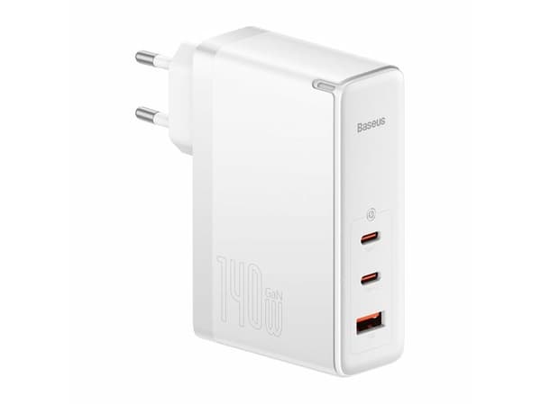 Baseus Gan5 Pro, Innendørs, AC, Hvit Hvit