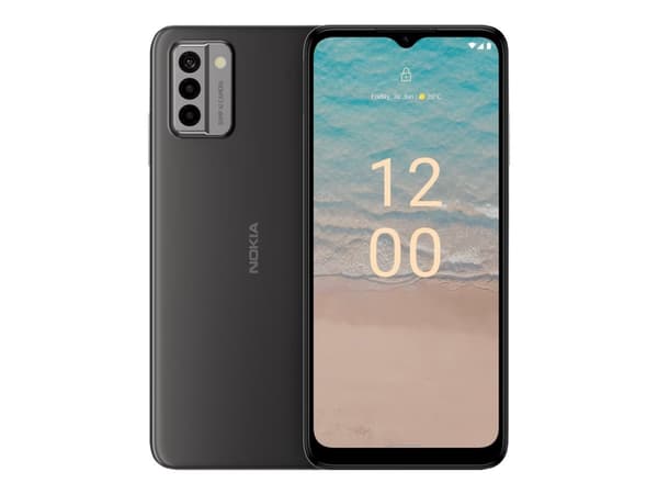 Nokia G22 - 4G smarttelefon - dobbelt-SIM - RAM 4 GB / Internminne 64 GB - microSD slot - 6.52" - 1200 x 720 piksler (90 Hz) - 3x bakkamera 50 MP, 2