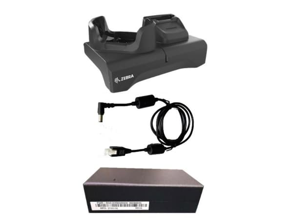 Zebra ShareCradle Kit - Håndholdt ladestativ + batterilader - enkeltspor - utgangskontakter: 1 - for Zebra TC73, TC73 Premium, TC78