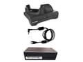 Miniatyrbilde 2 av 2: Zebra ShareCradle Kit - Håndholdt ladestativ + batterilader - enkeltspor - utgangskontakter: 1 - for Zebra TC73, TC73 Premium, TC78