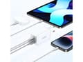 Miniatyrbilde 5 av 5: Ugreen lader UGREEN 15339 Nexode nettverkslader, 2xUSB-C, USB-A 3.0, PD3.0, QC4.0, GaN, 140W (hvit)