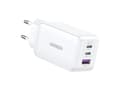 Miniatyrbilde 1 av 5: Ugreen lader UGREEN 15339 Nexode nettverkslader, 2xUSB-C, USB-A 3.0, PD3.0, QC4.0, GaN, 140W (hvit)