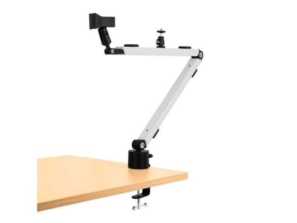 Streamplify Mount Arm - Monteringssett (leddarm) - for kamera / mobiltelefon / belysning - stål, ABS-plast - skrivebordsmonterbar