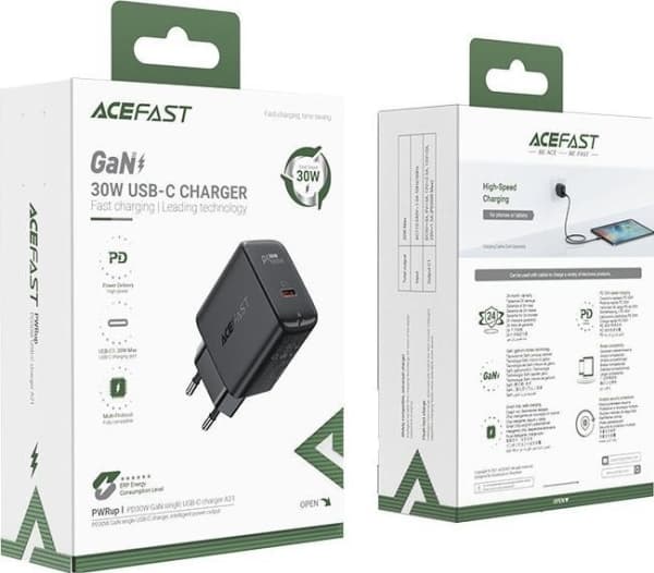 Acefast A21 1x USB-C-lader (6974316281122)