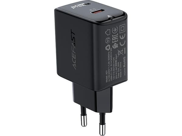 Acefast A21 1x USB-C-lader (6974316281122)
