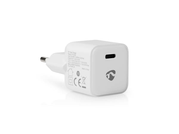 Nedis WCMPD30W100WT, Innendørs, AC, 5 V, Hvit