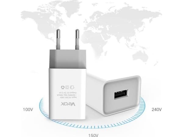 Vayox laturi USB-laturi 5V 2.1A VA0051 Vayox