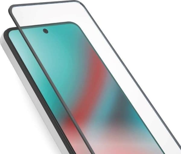 SBS Full Cover, Samsung, Galaxy A54, Musta, Läpinäkyvä, 1 kpl