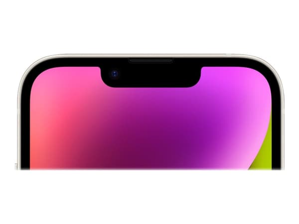 Apple iPhone 14 - 5G smartphone - dobbelt-SIM / Internminne 256 GB - OLED-display - 6.1" - 2532 x 1170 piksler - 2x bakkameraer 12 MP, 12 MP - front