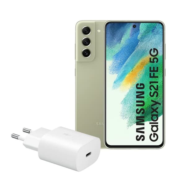 Smartphone Samsung Galaxy S21 FE 5G 128GB Grøn 128 GB Octa Core 6 GB RAM 6,4" 6,4"